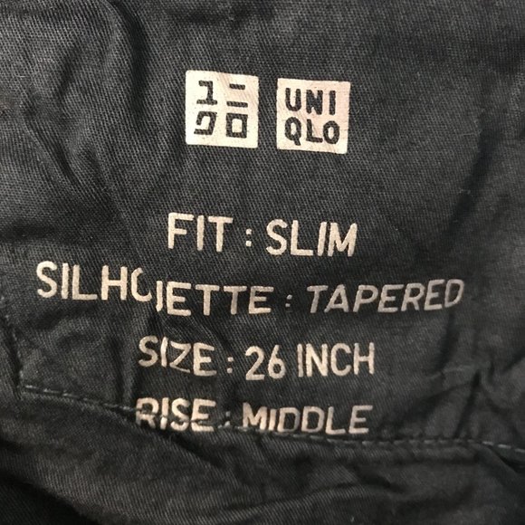 NWOT Uniqlo straight leg jean - Picture 3 of 4